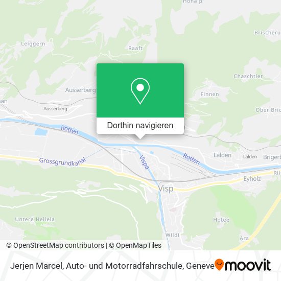 Jerjen Marcel, Auto- und Motorradfahrschule Karte