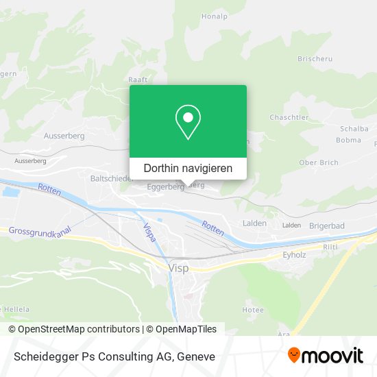 Scheidegger Ps Consulting AG Karte