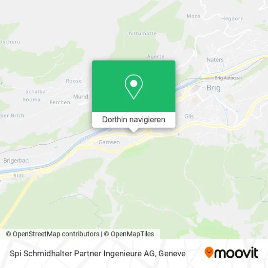 Spi Schmidhalter Partner Ingenieure AG Karte