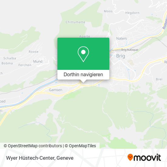 Wyer Hüstech-Center Karte
