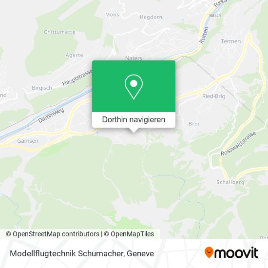 Modellflugtechnik Schumacher Karte