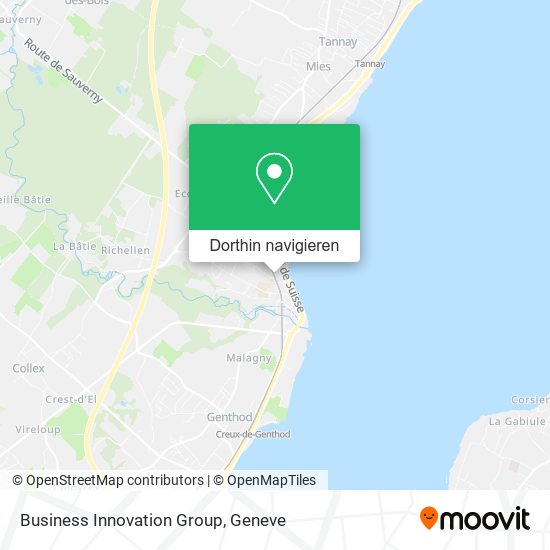 Business Innovation Group Karte