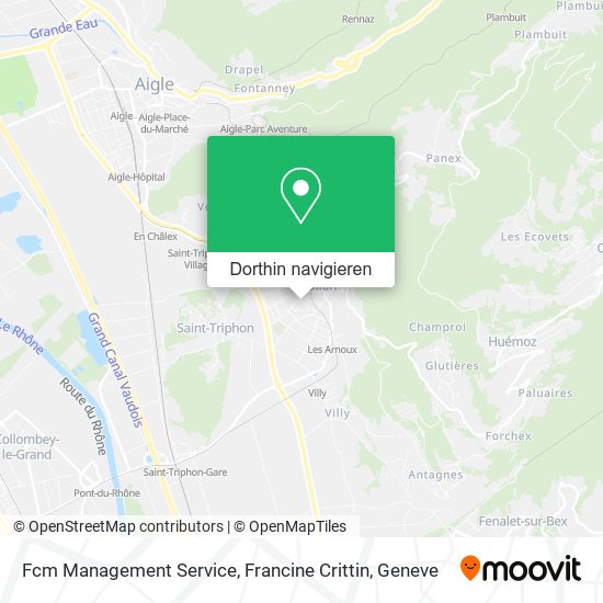Fcm Management Service, Francine Crittin Karte