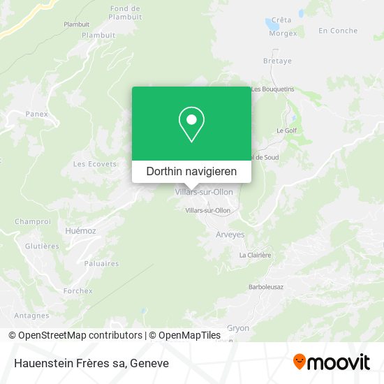 Hauenstein Frères sa Karte