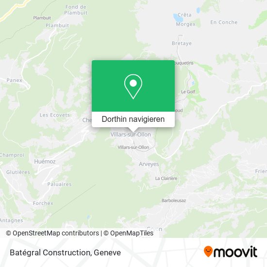 Batégral Construction Karte