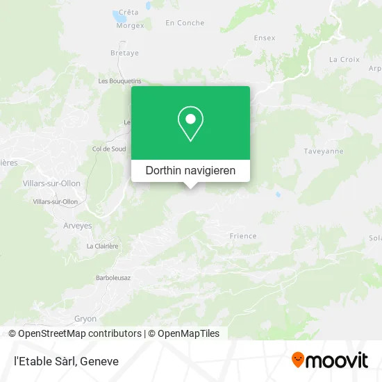 l'Etable Sàrl Karte