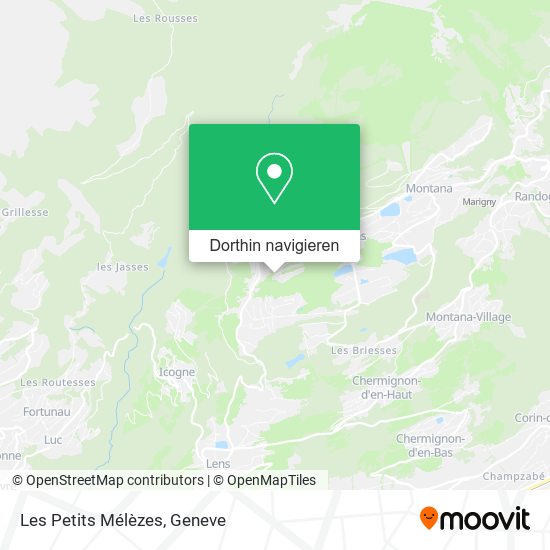 Les Petits Mélèzes Karte