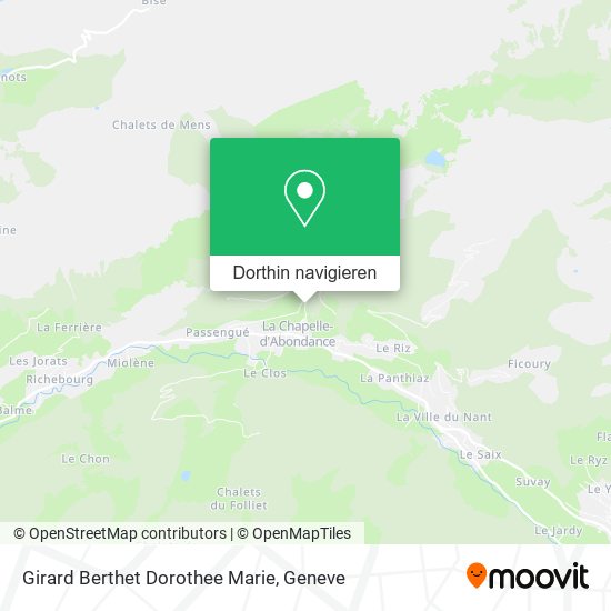 Girard Berthet Dorothee Marie Karte