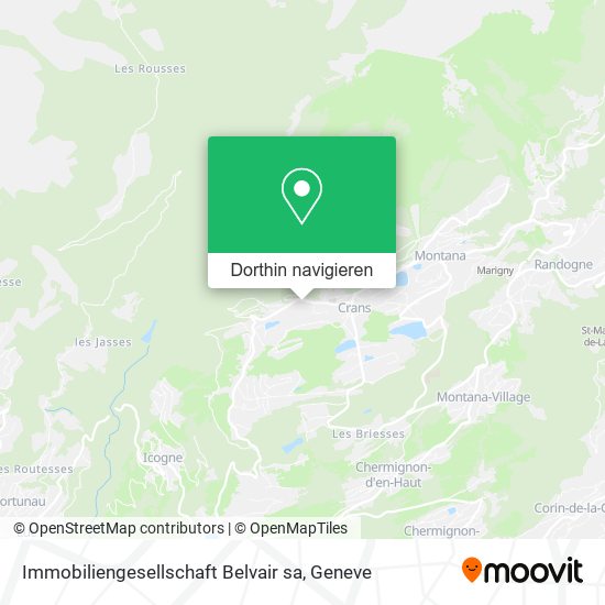 Immobiliengesellschaft Belvair sa Karte