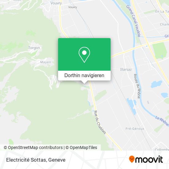 Electricité Sottas Karte