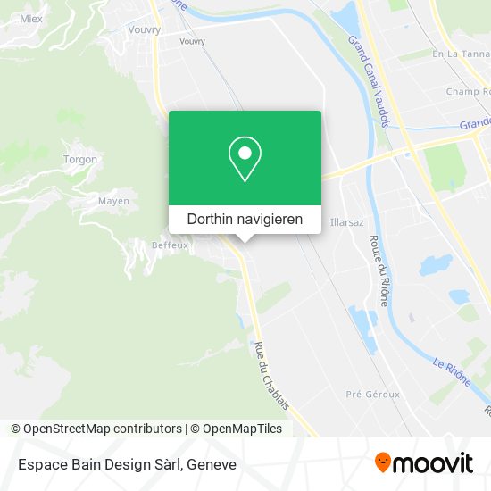 Espace Bain Design Sàrl Karte