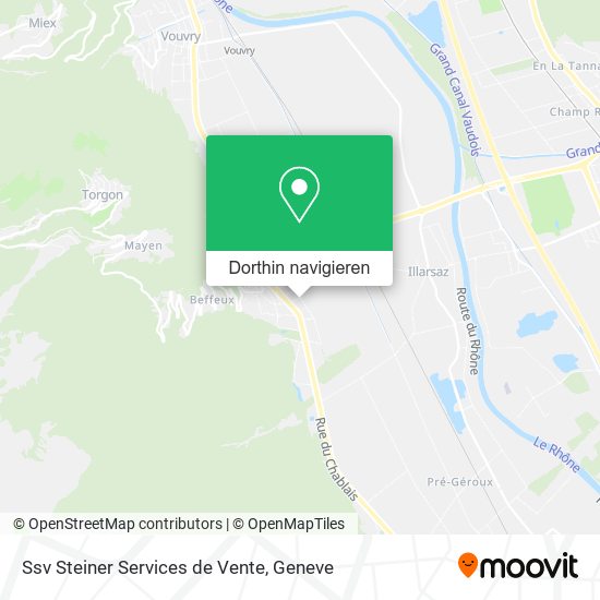 Ssv Steiner Services de Vente Karte