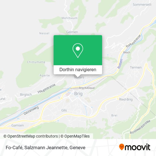Fo-Café, Salzmann Jeannette Karte