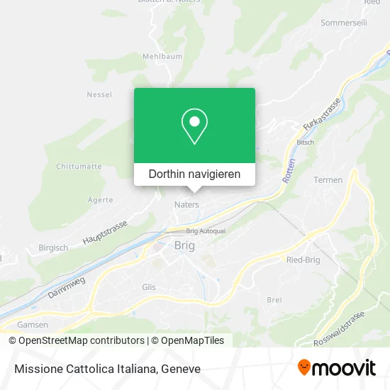 Missione Cattolica Italiana Karte