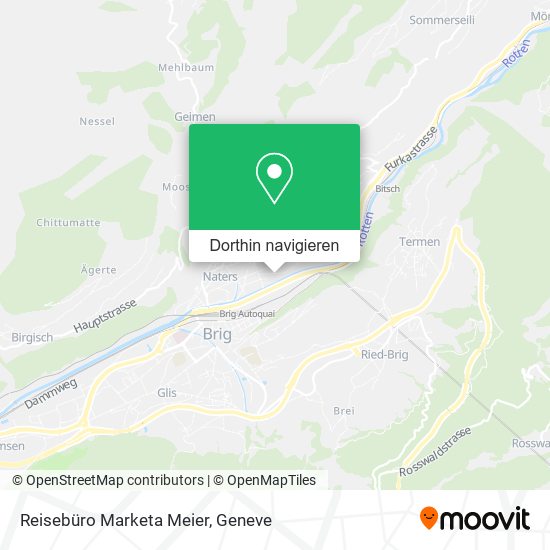 Reisebüro Marketa Meier Karte