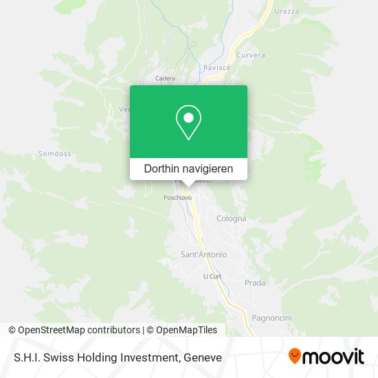 S.H.I. Swiss Holding Investment Karte