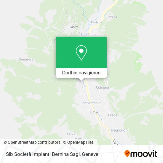 Sib Società Impianti Bernina Sagl Karte