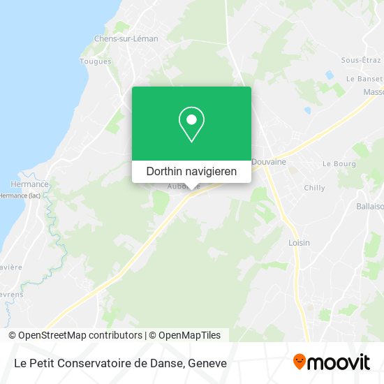 Le Petit Conservatoire de Danse Karte
