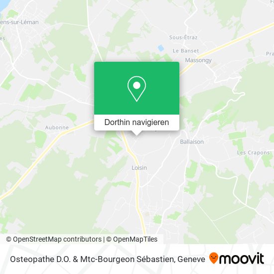 Osteopathe D.O. & Mtc-Bourgeon Sébastien Karte