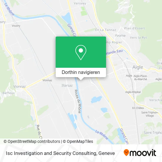 Isc Investigation and Security Consulting Karte