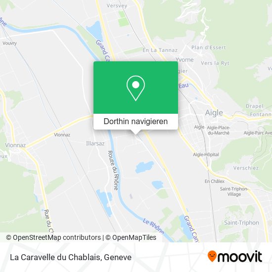 La Caravelle du Chablais Karte
