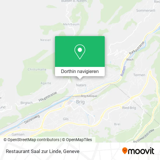 Restaurant Saal zur Linde Karte