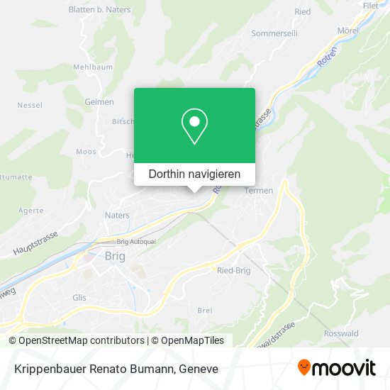 Krippenbauer Renato Bumann Karte