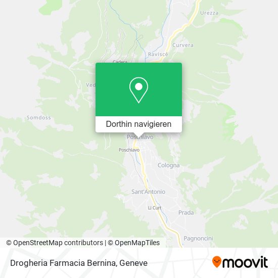 Drogheria Farmacia Bernina Karte