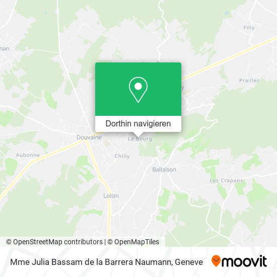 Mme Julia Bassam de la Barrera Naumann Karte