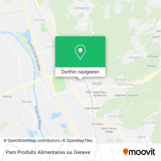 Pam Produits Alimentaires sa Karte