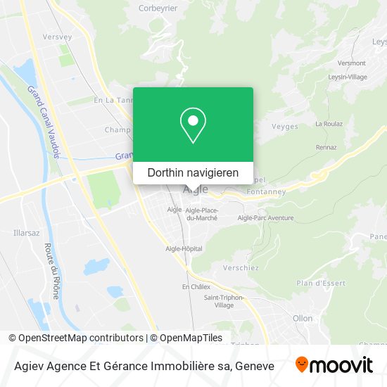 Agiev Agence Et Gérance Immobilière sa Karte