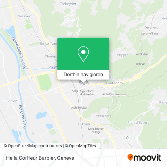 Hella Coiffeur Barbier Karte