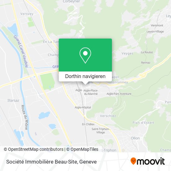 Société Immobilière Beau-Site Karte