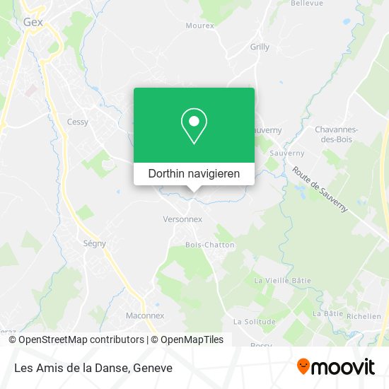 Les Amis de la Danse Karte