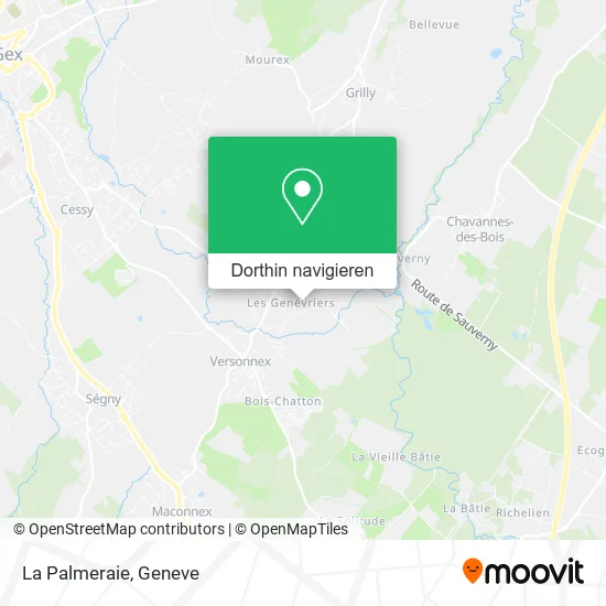 La Palmeraie Karte