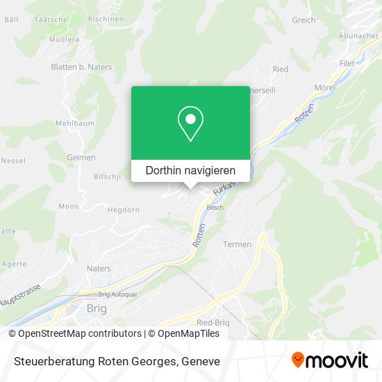 Steuerberatung Roten Georges Karte