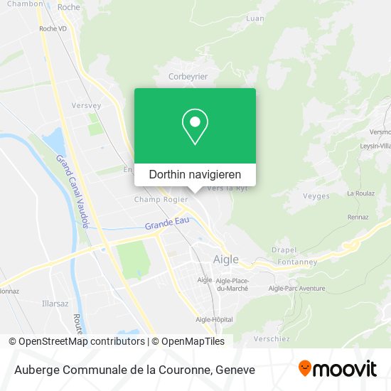 Auberge Communale de la Couronne Karte