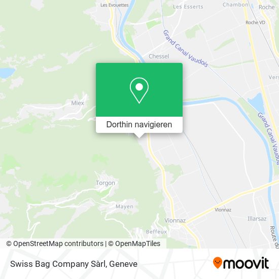 Swiss Bag Company Sàrl Karte