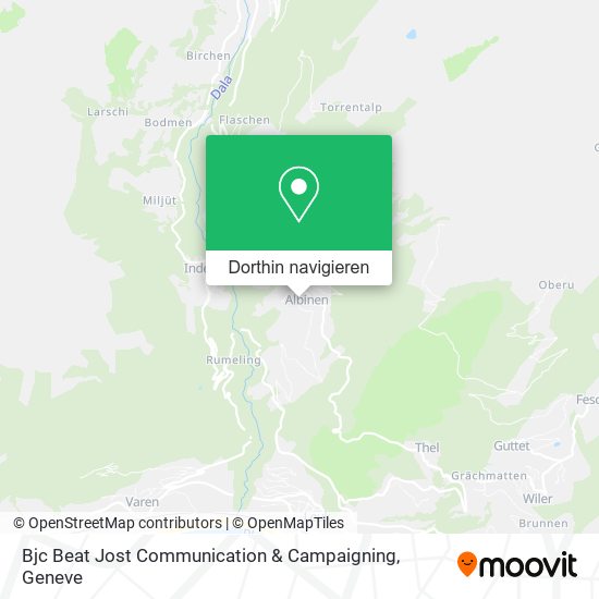 Bjc Beat Jost Communication & Campaigning Karte