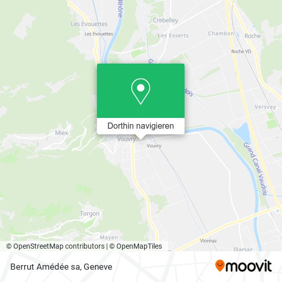 Berrut Amédée sa Karte
