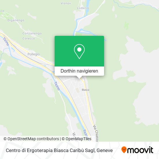 Centro di Ergoterapia Biasca Caribù Sagl Karte