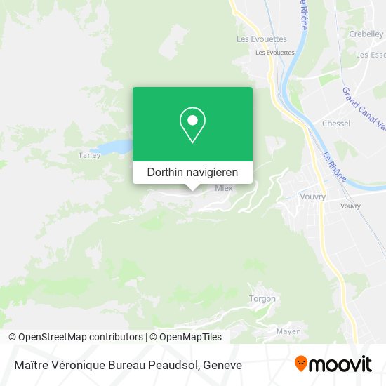 Maître Véronique Bureau Peaudsol Karte