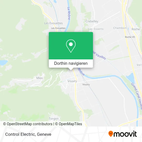 Control Electric Karte