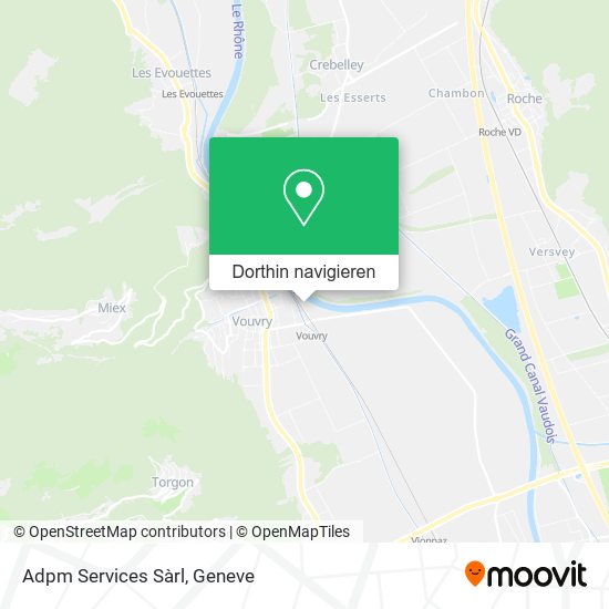Adpm Services Sàrl Karte