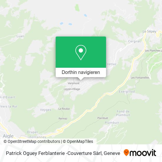 Patrick Oguey Ferblanterie -Couverture Sàrl Karte