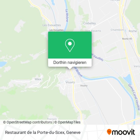 Restaurant de la Porte-du-Scex Karte