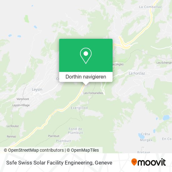 Ssfe Swiss Solar Facility Engineering Karte