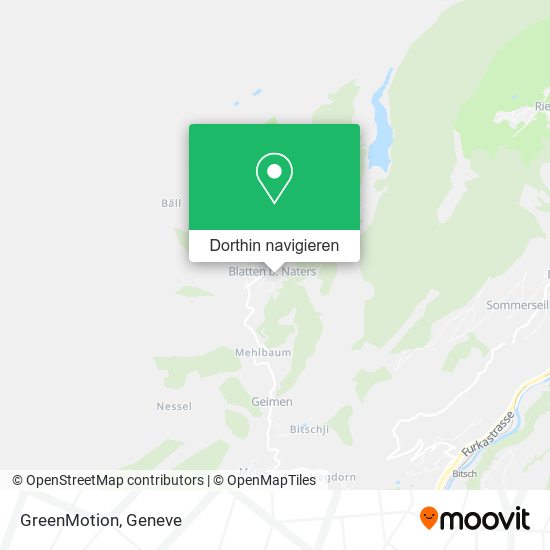 GreenMotion Karte