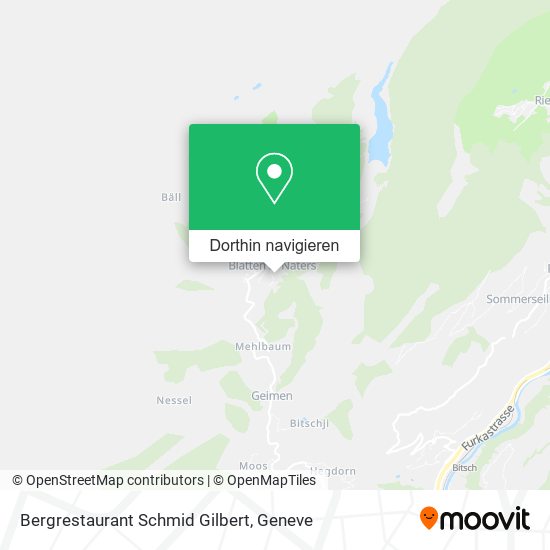 Bergrestaurant Schmid Gilbert Karte