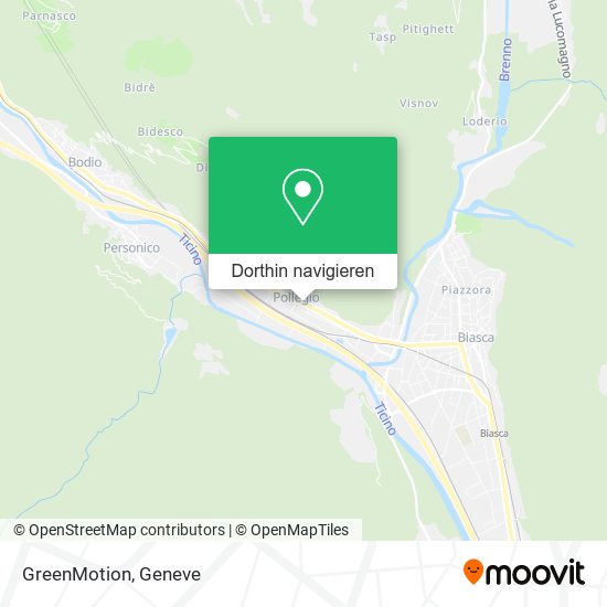 GreenMotion Karte